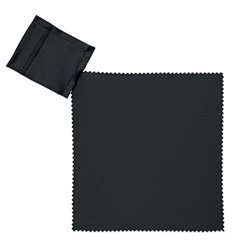 Additional Image 4 - a black square with a sticker