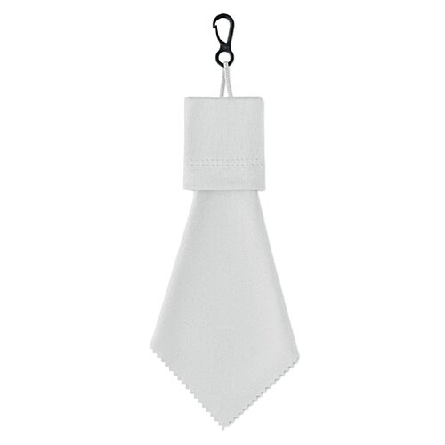 Additional Image 6 - a white tie from a hook