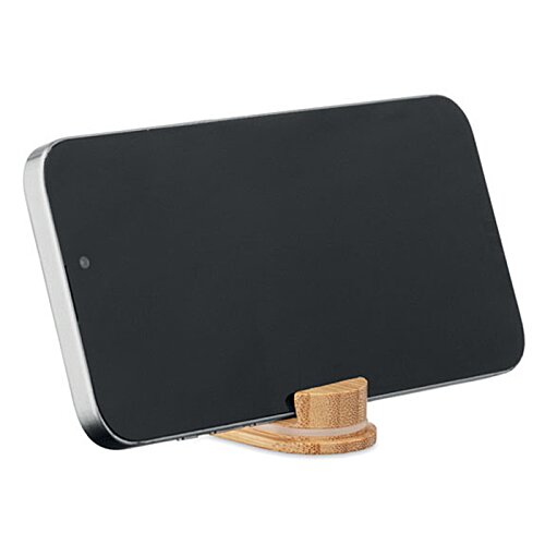 Additional Image 7 - a black rectangular object with a wooden base