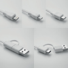 Additional Thumbnail Image 5 - a collage of a white usb cable