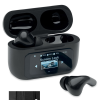Additional Thumbnail Image 1 - a black wireless earbuds with a screen