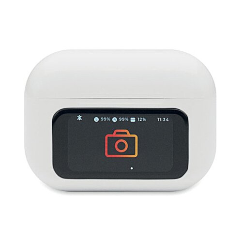 Additional Image 7 - a white rectangular object with a black screen