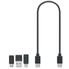 Additional Thumbnail Image 1 - a black and white image of a usb cable