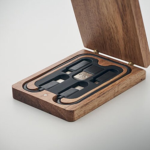 Additional Image 6 - a wooden box with a black and black handle