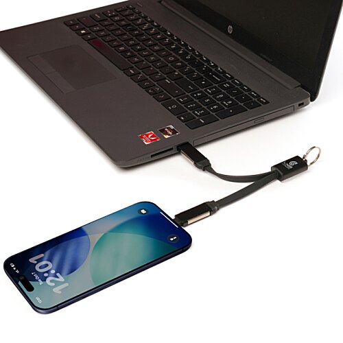 Additional Image 4 - a cell phone connected to a laptop