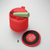 Additional Thumbnail Image 7 - a red container with a green object on top