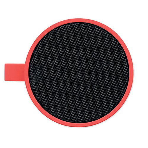Additional Image 5 - a black circle with red trim