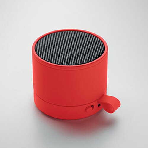 Additional Image 6 - a red and black speaker