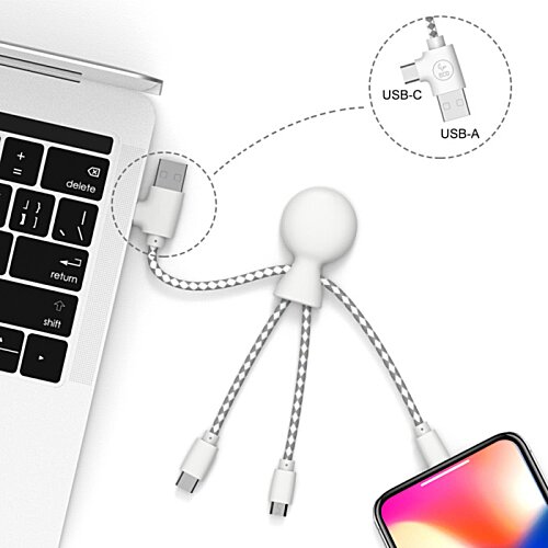Additional Image 2 - a white figure with arms and legs connected to a laptop