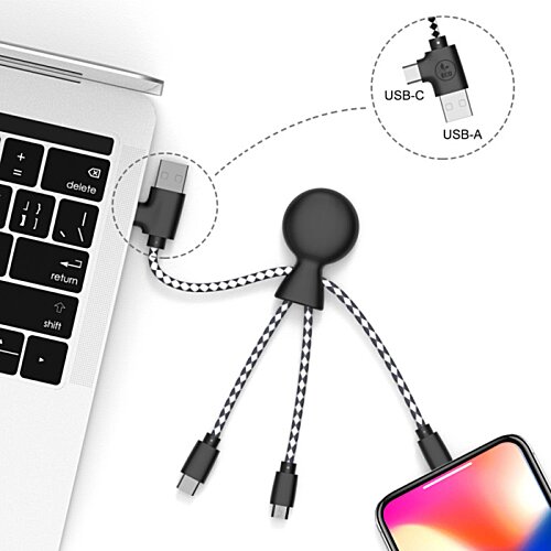 Additional Image 3 - a black object with a black cord attached to a white object
