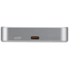 Additional Thumbnail Image 4 - a silver rectangular object with a brown button