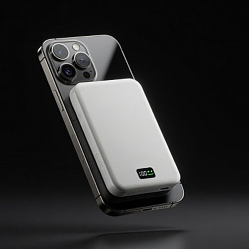 Additional Image 4 - a white cell phone with a black background