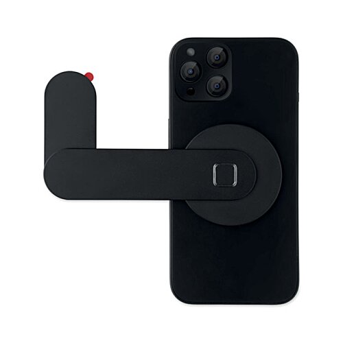 Additional Image 3 - a black phone with a handle