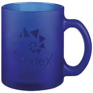 Additional Image 2 - a blue mug with a logo on it