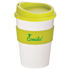 Additional Image 3 - a white and yellow coffee cup