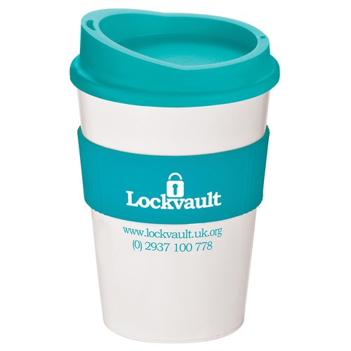 Additional Image 6 - a white and blue coffee cup