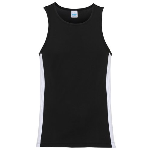 Additional Image 6 - a black tank top on a white background