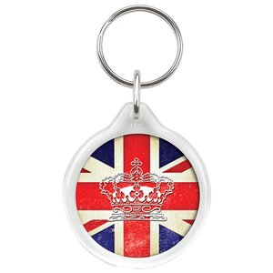 Additional Image 4 - a key chain with a flag
