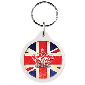 Additional Image 6 - a key chain with a flag on it