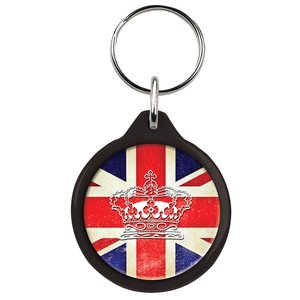 Additional Image 4 - a key chain with a flag on it