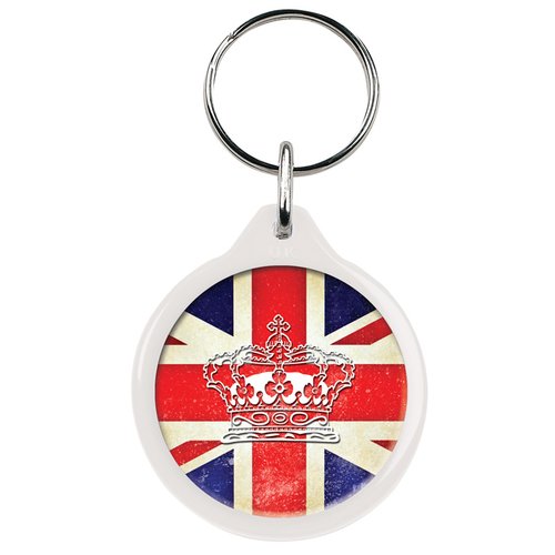 Additional Image 7 - a key chain with a flag on it
