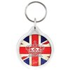 View Image 2 of 3 of DISC Round Promotional Keyring - Digital Print