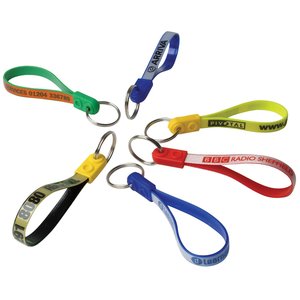 Additional Image 1 - a group of colorful lanyards