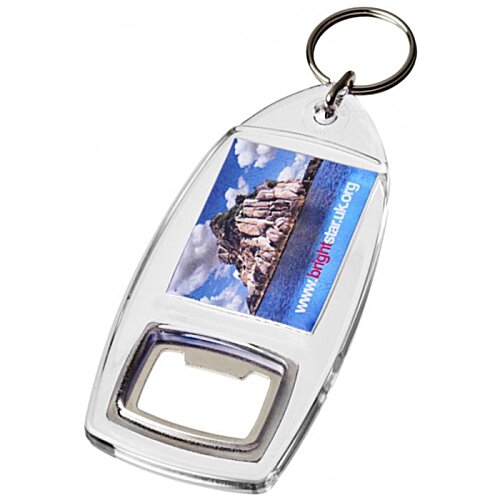 Additional Image 3 - a bottle opener with a picture of a man