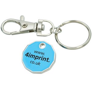 Additional Image 1 - a key chain and a blue tag