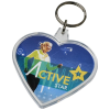 View Image 3 of 3 of Promotional Shaped Keyring - Heart - Digital Print