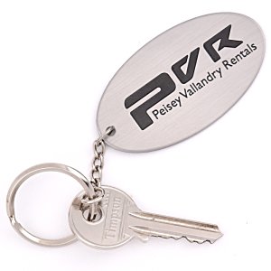 Additional Image 1 - a key chain with a keyring