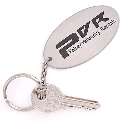 Additional Image 1 - a key chain with a keyring