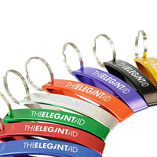 Additional Image 4 - a group of colorful keychains