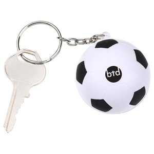 Additional Image 1 - a key chain with a football ball