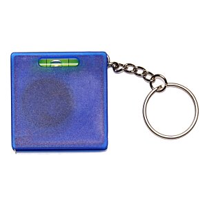 Additional Image 3 - a blue square key chain