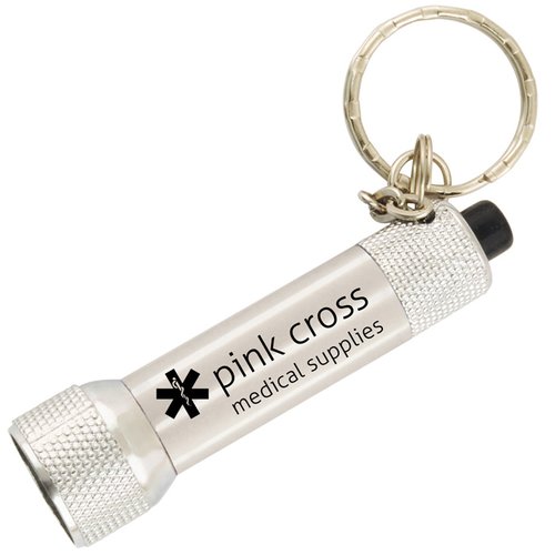 Additional Image 2 - a key chain with a key ring