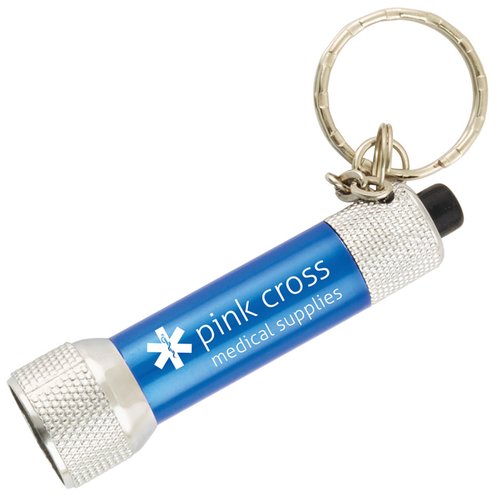 Additional Image 3 - a blue and white flashlight