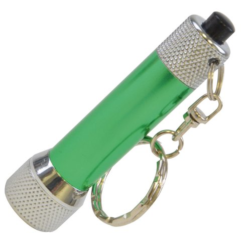 Additional Image 4 - a green and silver flashlight