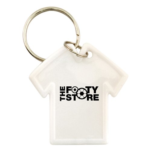 Additional Image 1 - a white house shaped keychain