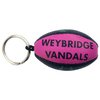 View Image 2 of 3 of Rugby Ball Keyring