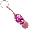 View Image 10 of 11 of DISC Metal Shopper Trolley Keyring - 5 Day