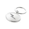 Additional Thumbnail Image 1 - a silver keychain with a lightning bolt design