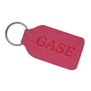 Additional Image 1 - a red key chain with a ring