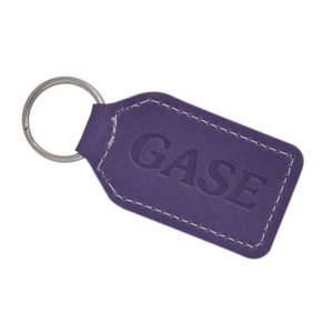 Additional Image 2 - a purple key chain with a ring