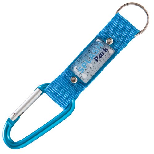 Additional Image 3 - a blue strap with a silver handle