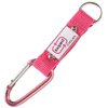 View Image 3 of 4 of DISC Carabiner Keyring with Strap - 5 Day