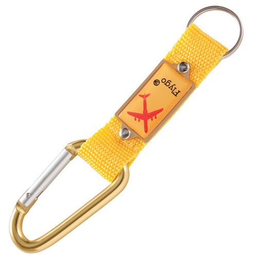 Additional Image 3 - a yellow strap with a red x on it