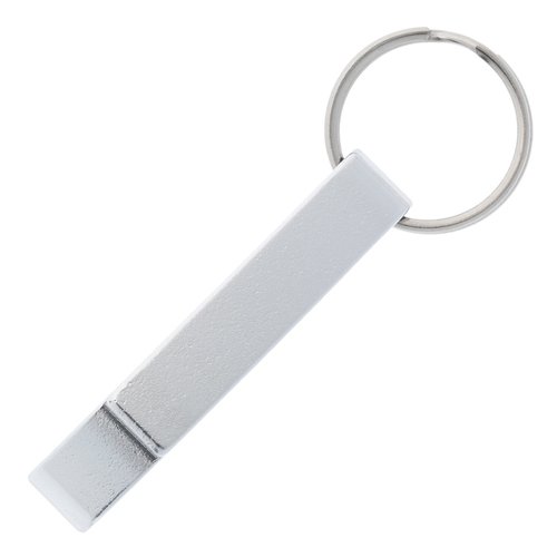 Additional Image 10 - a white keychain with a ring