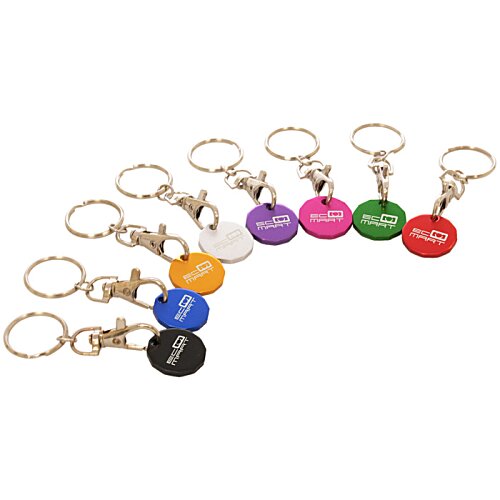 Additional Image 5 - a group of multicolored keychains