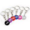 View Image 4 of 5 of £1 Avenue Trolley Coin Keyring - 1 Day